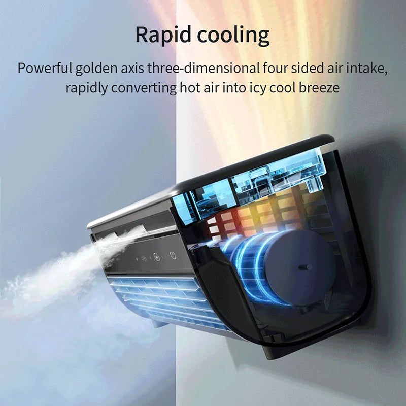 Wall Mounted Air Cooling Fan with Remote Control