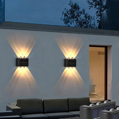Solar Wall Light Outdoor Waterproof LED Lamp