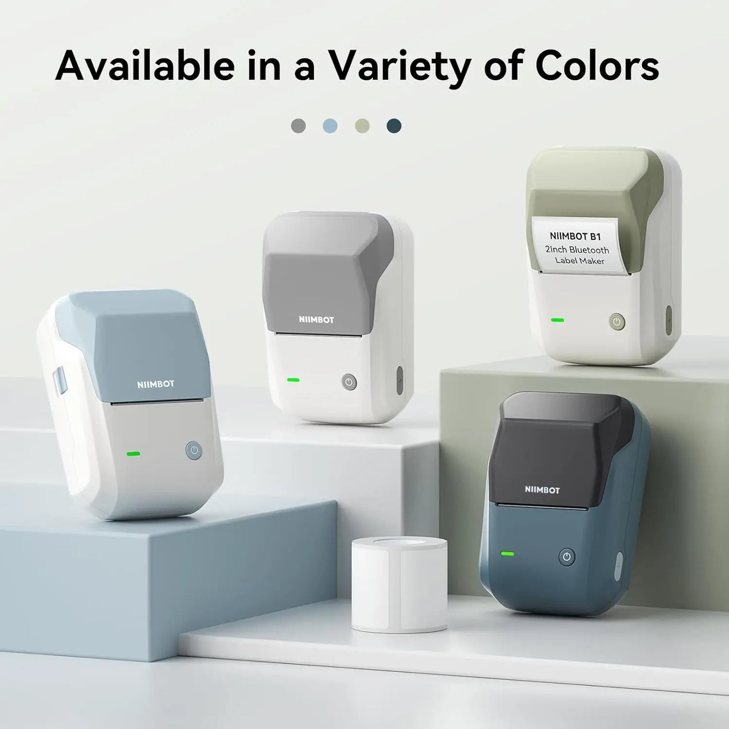 NIIMBOT B1 Portable Thermal Label Printer Bluetooth