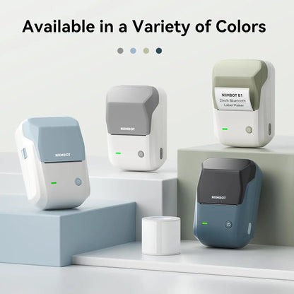 NIIMBOT B1 Portable Thermal Label Printer Bluetooth